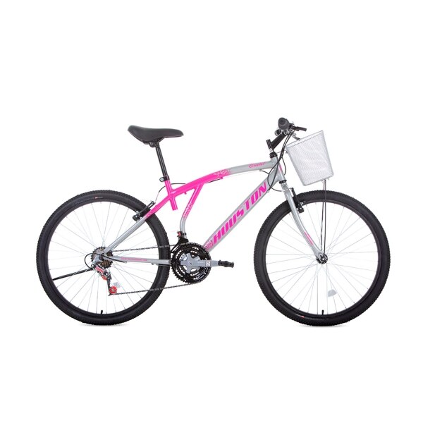 Bicicleta Super Fort com Garupa Aro 26 Violeta - Colli Bike