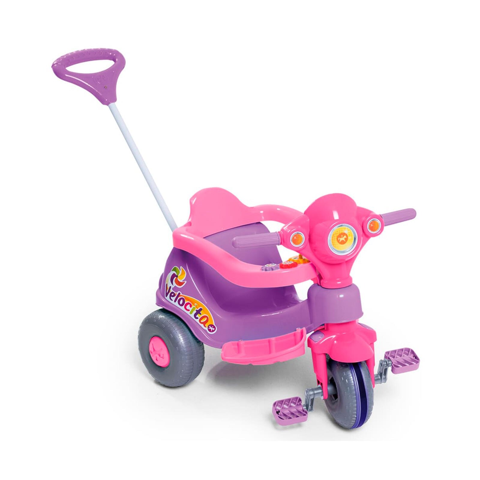Quadriciclo Infantil Cross Turbo Pink - Calesita 968